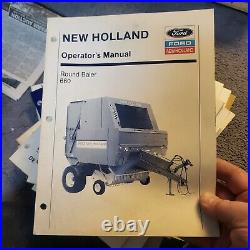 Ford New Holland 660 Round Baler Owner Operator Manual User Guide