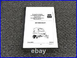 Ford New Holland 660 Round Baler Parts Catalog Manual PN 5066013