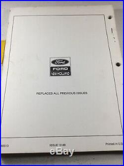 Ford, New Holland 855 Baler Parts Manual