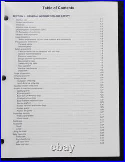 GENUINE NEW HOLLAND BB9050 BB9060 BB9070 BB9080 BIG Baler OPERATORS Manual NICE