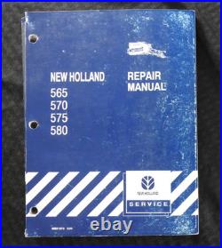 Genuine NEW HOLLAND 565 570 575 580 Baler Service Repair Manual FACTORY PRINTING