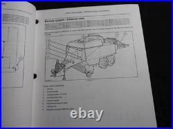 Genuine NEW HOLLAND BB930A BB940A BB050A BB960A Baler Service Manual Set withbinde