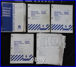 Genuine NEW HOLLAND BB940A BB050A BB960A Baler Service School Training Manual