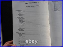 Genuine New Holland BB9050 BB9060 BB9070 BB9080 Baler Service Manual Set With