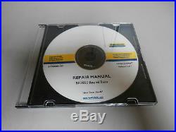Genuine New Holland BR7050 Baler Repair Manual CD Disc 2007 Windows XP