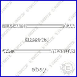 Hesston 4600 Decal Kit Baler 7 YEAR 3M Vinyl Decal Upgrade