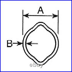 Inner Profile Tube without Drill Hole Fits 156 162 163 254 255 743002 W022514