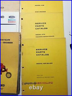 Lot of 10 New Holland Service Parts Catalog Baler Mower Crusher Disc Conditio #2