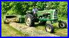 Making-First-Crop-Hay-With-A-Oliver-Tractors-A-Jd-336-Baler-And-New-Holland-Stackliner-Wagon-01-wwav