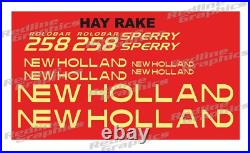 NEW HOLLAND 260 ROLOBAR Decals