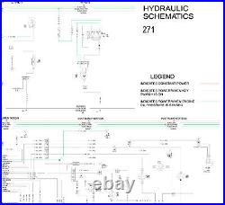 NEW HOLLAND BALERS 271 Hydraulic Schematic Manual Diagram