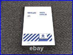 NEW HOLLAND BALERS 273 Parts Catalog Manual