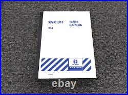 NEW HOLLAND BALERS 532 Parts Catalog Manual