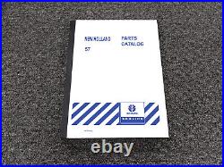 NEW HOLLAND BALERS 57 Parts Catalog Manual