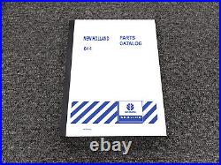 NEW HOLLAND BALERS 644 Parts Catalog Manual