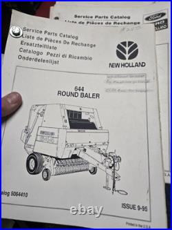 NEW HOLLAND BALERS 644 Parts Catalog Manual NEW HOLLAND BALERS 644 Parts Catalog Manual