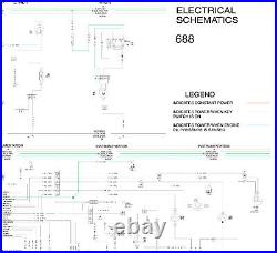 NEW HOLLAND BALERS 688 Electrical Wiring Diagram Manual