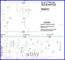 NEW HOLLAND BALERS BB900 Electrical Wiring Diagram Manual