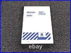 NEW HOLLAND BALERS BB9080 Parts Catalog Manual