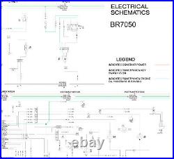 NEW HOLLAND BALERS BR7050 Electrical Wiring Diagram Manual