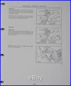 NEW HOLLAND BR740 BR750 ROUND BALER Service Manual Reparaturhandbuch