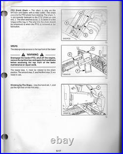 NEW HOLLAND ROUND BALERS BR740A BR750A BR770A BR780A #87056211 Operator's Manual
