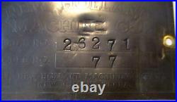 NH New Holland Machine Company 77 Square Baler Serial Number Plate ID Tag Emblem