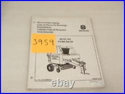 New Factory New Holland Model 688 Round Baler Service Parts Catalog Not Reprint