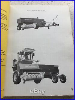 New Holland 1425 And 425 Baler Parts Manual