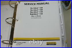New Holland 2017 Round Baler Service Manual Vol 1 & 2 Roll-Belt 450 460 550 560