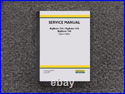 New Holland 230 330 340 BigBaler Baler Shop Service Repair Manual 47969453