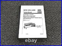New Holland 268 Baler Main Drive Gearbox Transmission Axle Service Repair Manual