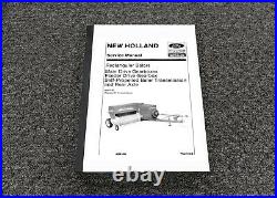 New Holland 269 Baler Main Drive Gearbox Transmission Axle Service Repair Manual