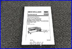 New Holland 270 Baler Main Drive Gearbox Transmission Axle Service Repair Manual