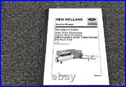 New Holland 276 Baler Main Drive Gearbox Transmission Axle Service Repair Manual