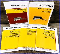New Holland 277 Baler Service Manual Repair Parts Catalog Operators Shop Set