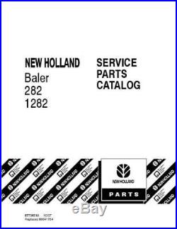 New Holland 282,1282 Baler Parts Catalog