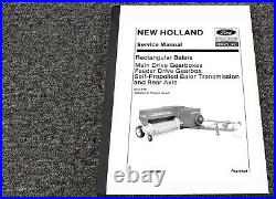 New Holland 310 Baler Main Drive Gearbox Transmission Axle Service Repair Manual