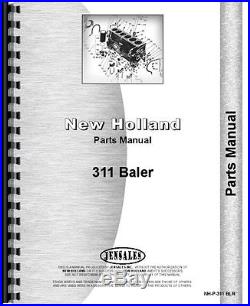 New Holland 311 Baler Parts Manual NH-P-311 BLR