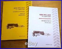 New Holland 311 Hayliner Baler Operator's AND Parts Manual Catalog Book NH