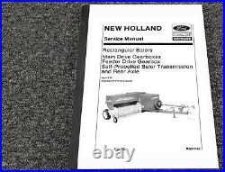 New Holland 315 Baler Main Drive Gearbox Transmission Axle Service Repair Manual