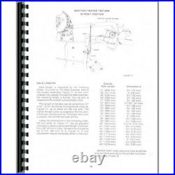 New Holland 316 Square Baler Operators Owners Manual