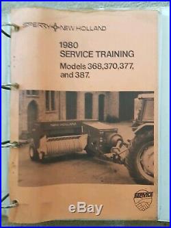 New Holland 368 370 377 387 Baler Service Training Manual
