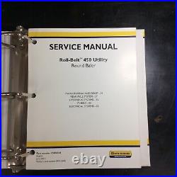 New Holland 450 Roll-belt Round Baler Service Repair Shop Manual Overhaul