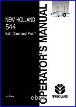 New Holland 544 Baler Operators Manual