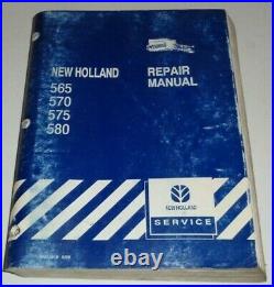 New Holland 565 570 575 580 Baler Service Shop Repair Manual NH ORIGINAL! 9/99