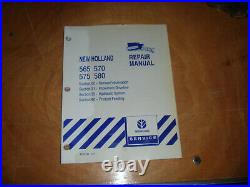 New Holland 565 570 575 580 Square Baler Feed Hydraulic Schematic Diagram Manual