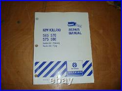 New Holland 565 570 575 580 Square Baler Press Tying Shop Service Repair Manual