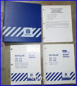 New Holland 565 570 575 580 Square Baler Service Shop Repair Manual NH ORIGINAL
