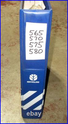 New Holland 565 570 575 580 Square Baler Service Shop Repair Manual NH ORIGINAL